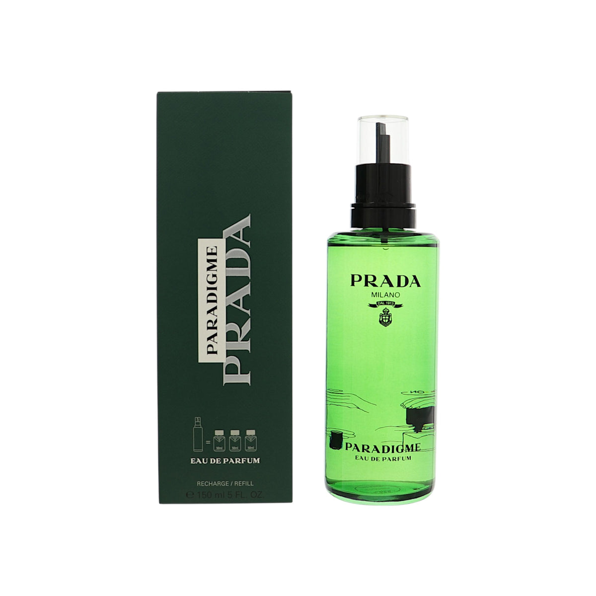 Prada Paradigme by Prada 5 Oz Eau De Parfum In Box for Men