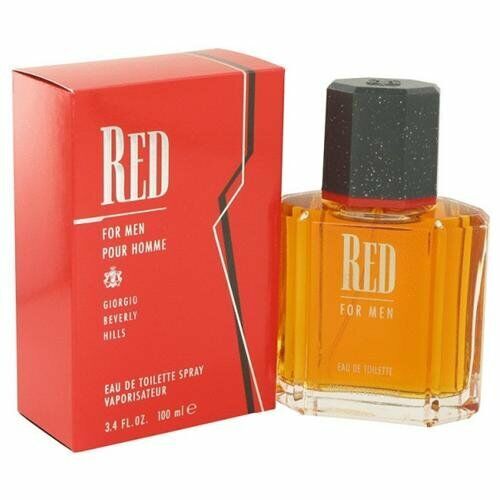 Red By Giorgio Beverly Hills 3.4 Oz Eau De Toilette Spray For Men In Box