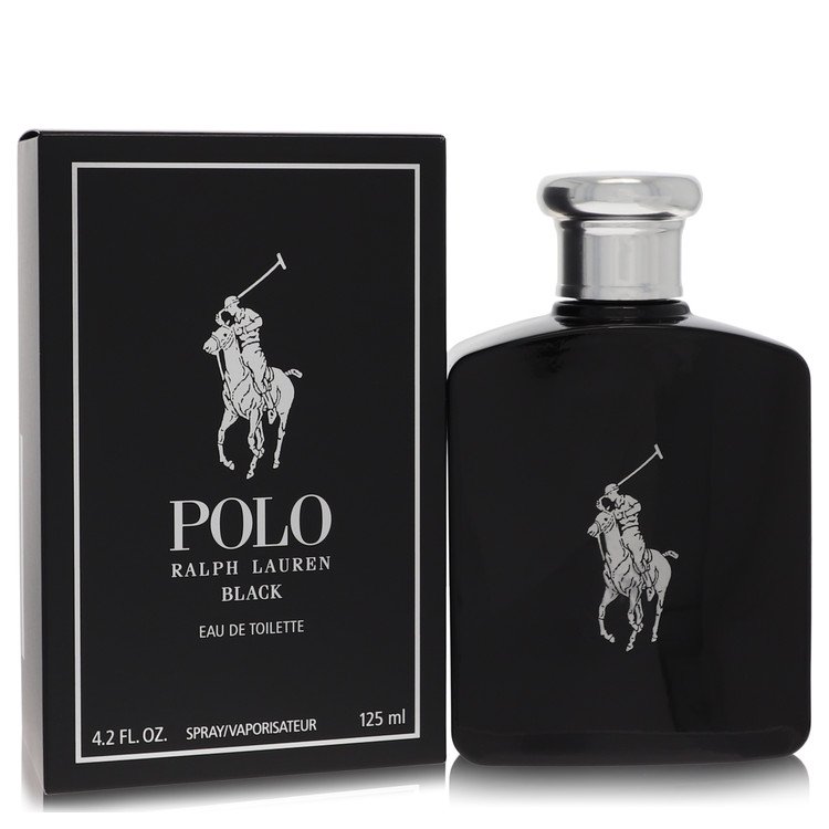 Ralph Lauren Rl Polo Black 4.2 Eau De Toilette Spray 4.2 Oz Cologne
