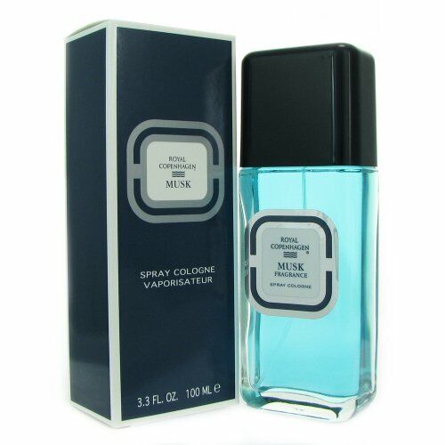 Musk By Royal Copenhagen 3.3 Oz Eau De Cologne Spray For Men In Box