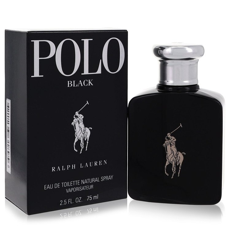 Ralph Lauren Polo Black 2.5 Oz Eau De Toilette Spray for Men