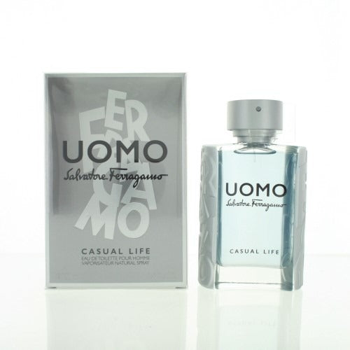 Uomo Casual Life by Salvatore Ferragamo 3.4 Oz Eau De Toilette for Men