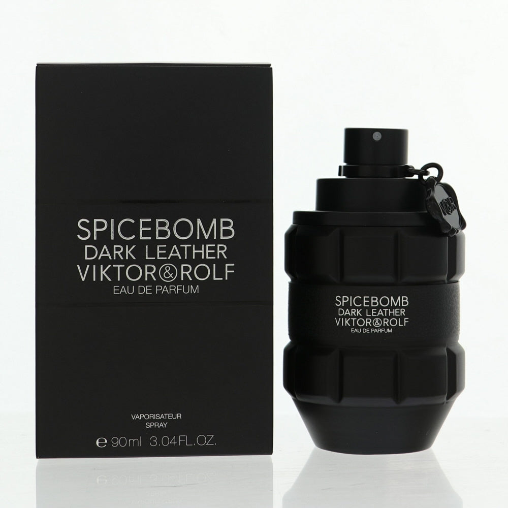 Spicebomb Dark Leather By Viktor & Rolf Cologne 3.04 Oz Eau De Parfum Spray For Men - Box