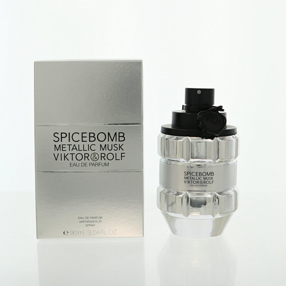 Spicebomb Metallic Musk by Viktor & Rolf 3.04 Oz Eau De Parfum Spray for Men