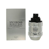 Spicebomb Metallic Musk by Viktor & Rolf 3.04 Oz Eau De Parfum Spray In Box for Men