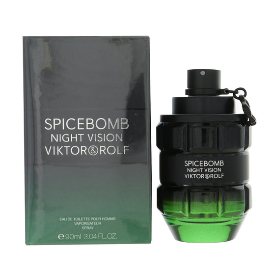 Spicebomb Night Vision by Viktor & Rolf 3.04 Oz Eau De Toilette Spray In Box for Men