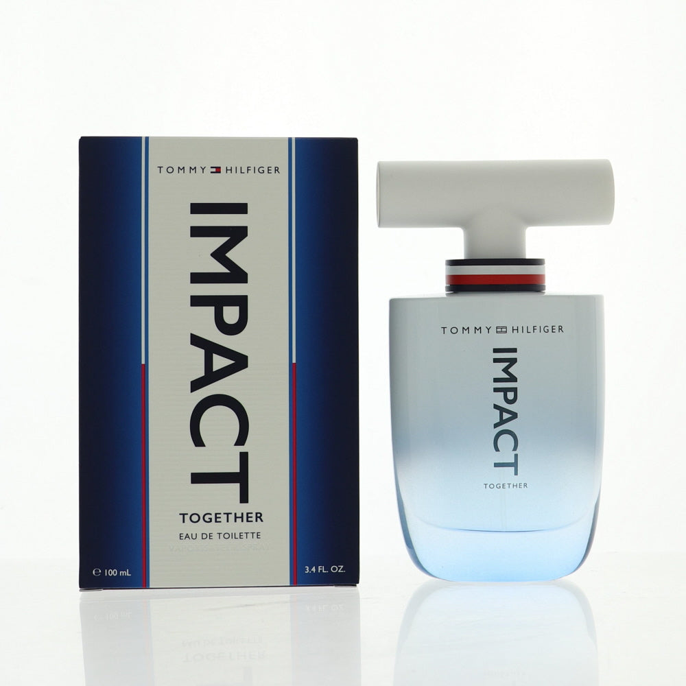 Impact Together By Tommy Hilfiger Cologne 3.4 Oz Eau De Toilette Spray For Men - Box