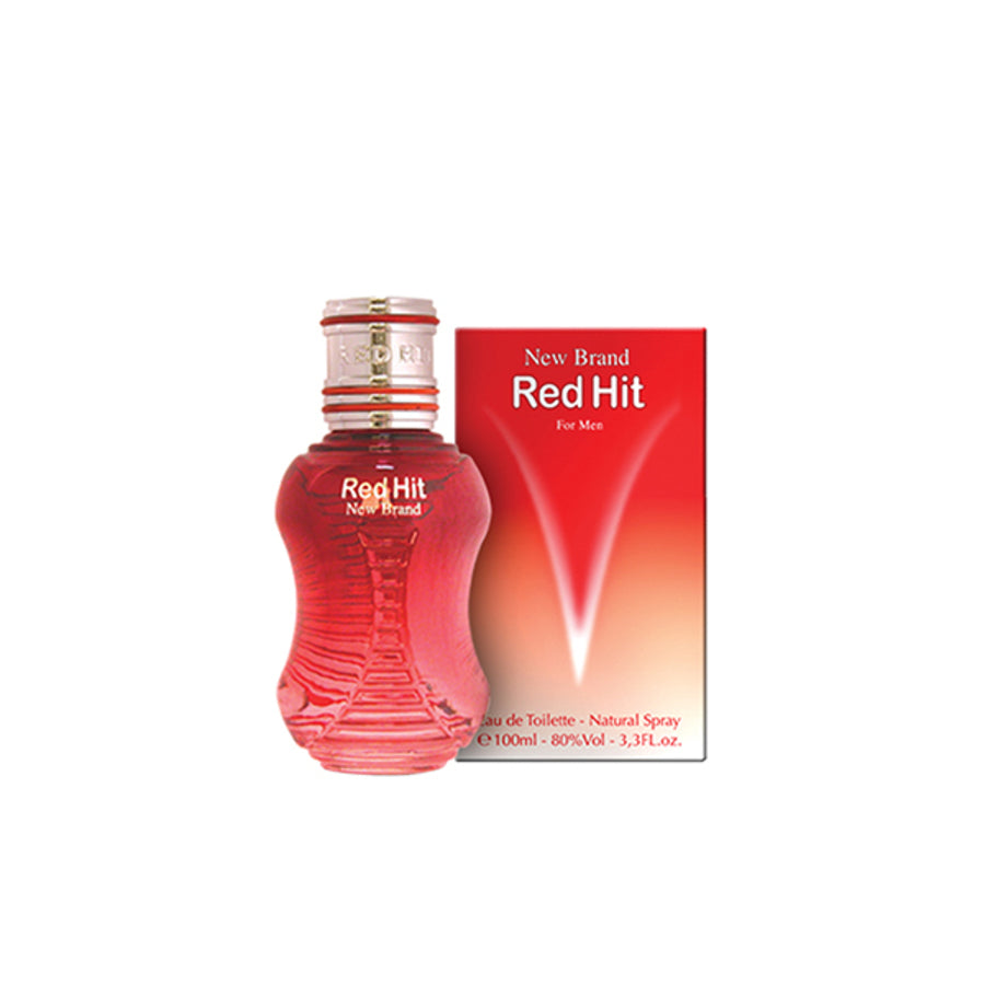 Red Hit by New Brand 3.4 Oz Eau De Toilette Spray for Men