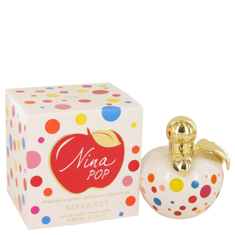 Nina Pop by Nina Ricci Eau De Toilette Spray (10th Birthday Edition) 2.7 oz for Women - Premium Designer Fragrance – Available at AAA Beauty