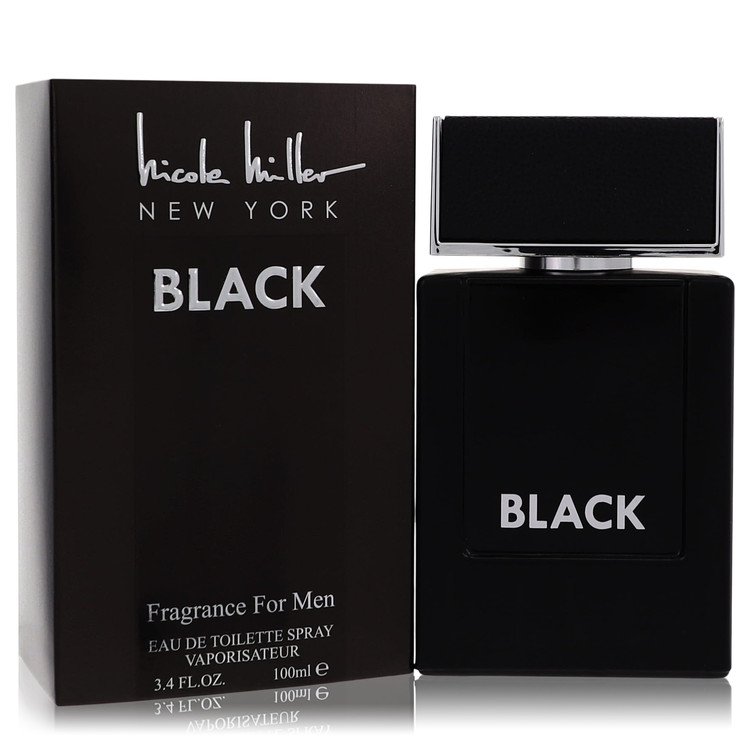 Nicole Miller Black by Nicole Miller 3.4 Oz Eau De Toilette Spray for Men