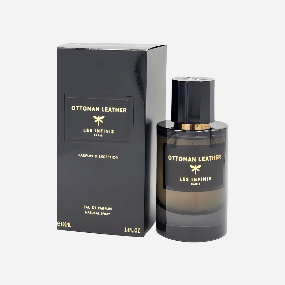 Ottoman Leather ( France ) Not Online / Retail Only by Les Infinis 3.4 Oz Eau De Parfum Spray for Unisex