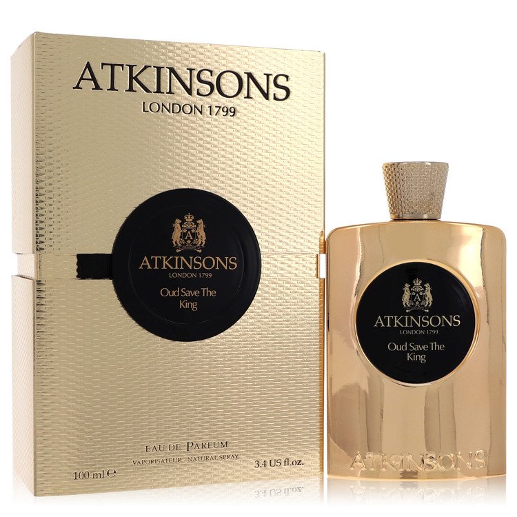 Oud Save The King by Atkinsons 3.3 Oz Eau De Parfum Spray for Men