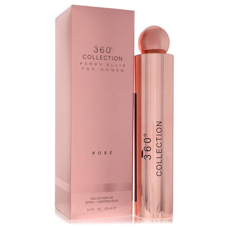 Perry Ellis 360 Collection Rose by Perry Ellis 3.4 Oz Eau De Parfum Spray for Women