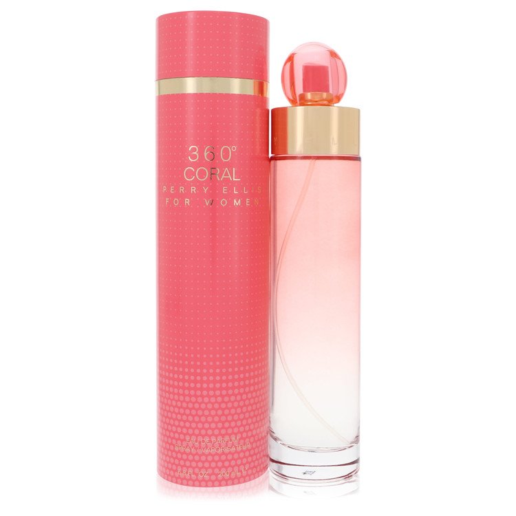 360 Coral by Perry Ellis 6.8 Oz Eau De Parfum Spray for Women