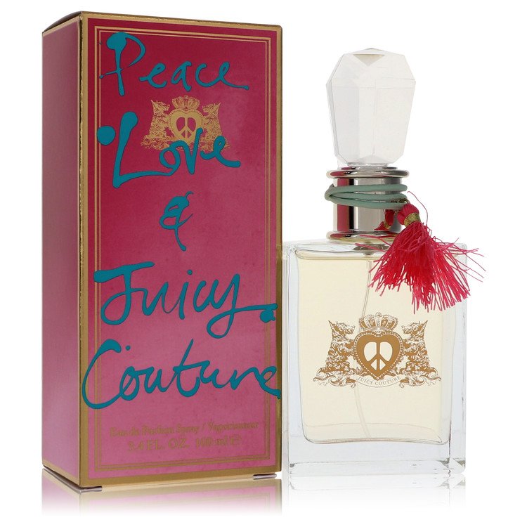 Peace Love & Juicy Couture by Juicy Couture 3.4 Oz Eau De Parfum Spray for Women