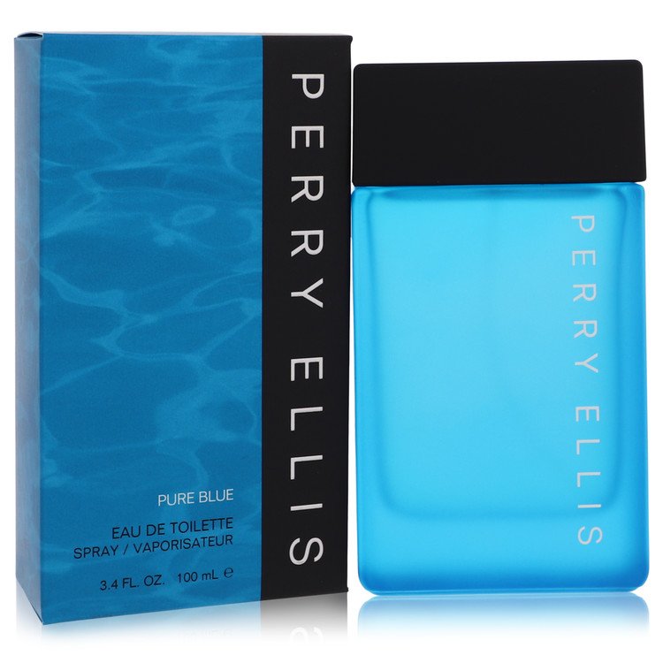 Perry Ellis Perry Ellis Pure Blue Eau De Toilette Spray 3.4 Oz Cologne