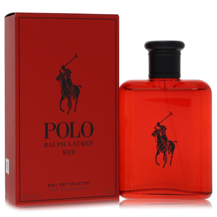 Polo Red by Ralph Lauren 4.2 Oz Eau De Toilette Spray for Men