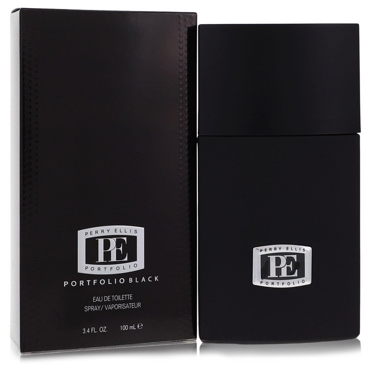 Portfolio Black by Perry Ellis Eau De Toilette Spray 3.4 oz | Men Collection by AAA Beauty - Premium Men Perfume and Cologne | AAA Beauty