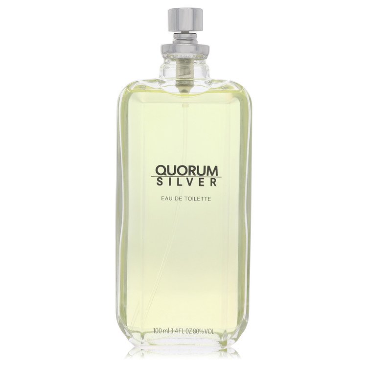Quorum Silver by Puig 3.4 Oz Eau De Toilette Spray (Tester) for Men