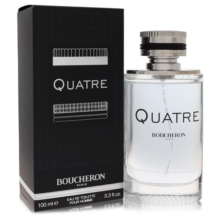 Quatre by Boucheron 3.3 oz Eau De Toilette Spray for Men