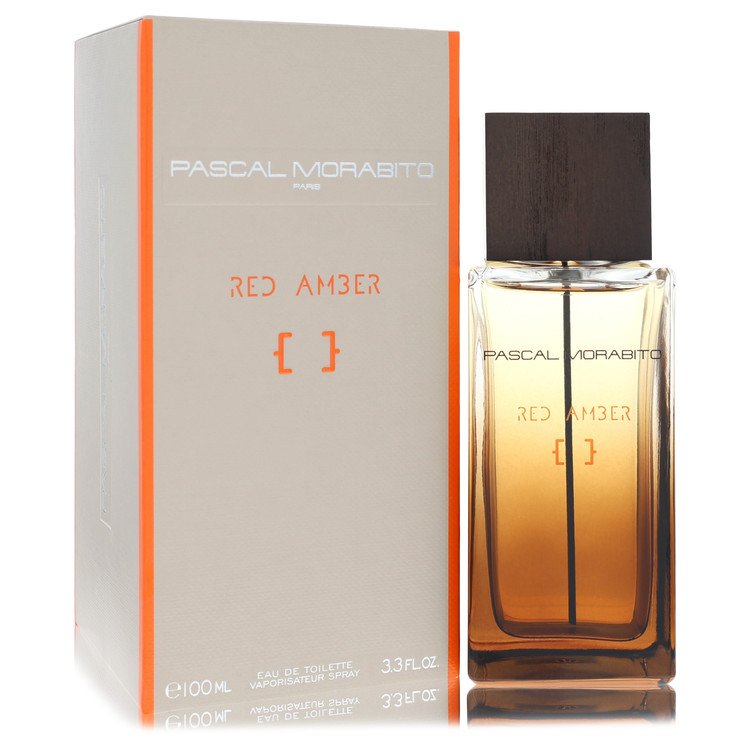 Red Amber by Pascal Morabito Eau DE Toilette Spray 3.4 oz | Men Collection by AAA Beauty - Premium Men Perfume and Cologne | AAA Beauty