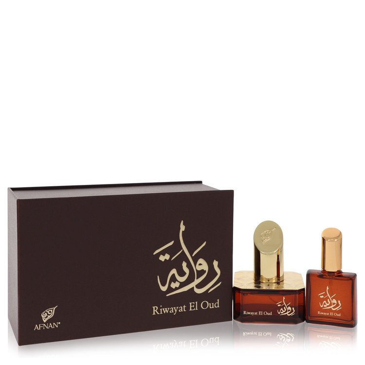 Afnan Riwayat El Oud 2Pcset 1.7 Oz Eau De Parfum Spray / .67 Eau De Parfum Spray .. By Afnan For Unisex