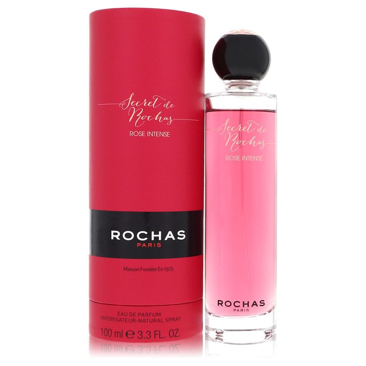 Secret De Rochas Rose Intense by Rochas 3.3 Oz Eau De Parfum Spray for Women