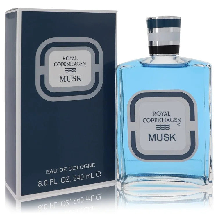 Royal Coenhagen Musk by Royal Copenhagen 8 Oz Eau De Cologne Spray for Men