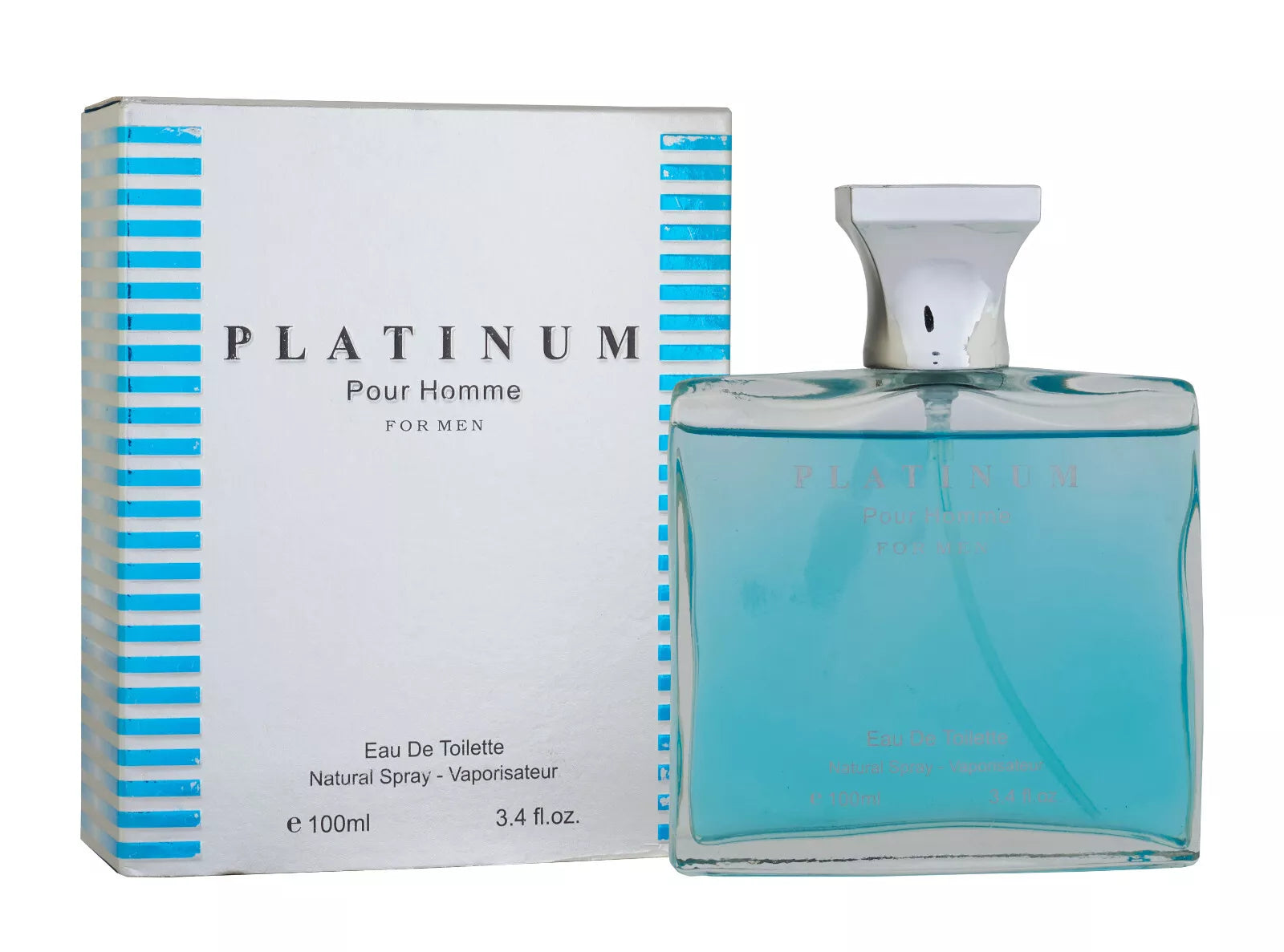 Platinum by Fragrance Couture 3.4 oz Eau De Parfum Spray for Men
