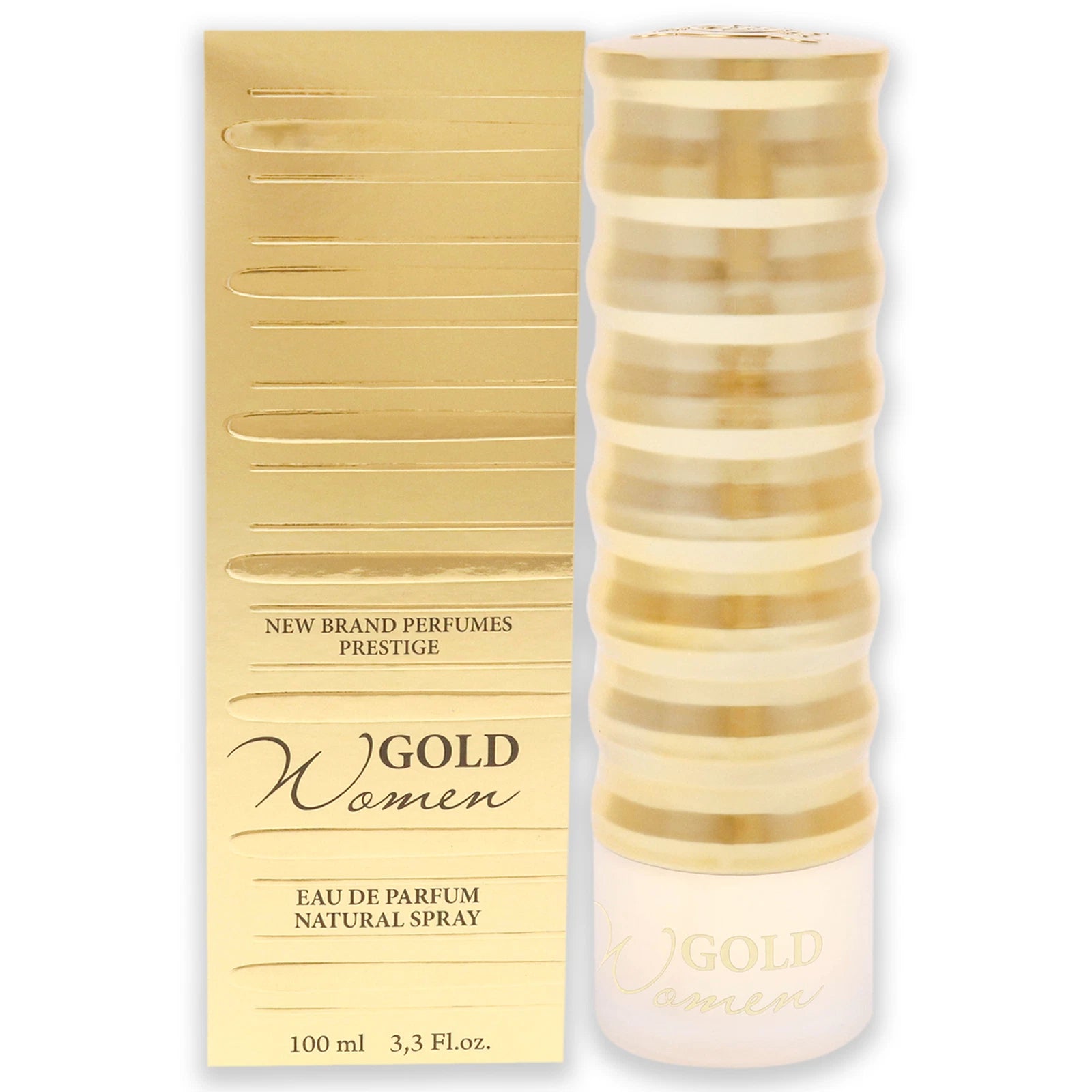Gold Woman By New Brand 3.4 oz Eau De Parfum Spray for Women
