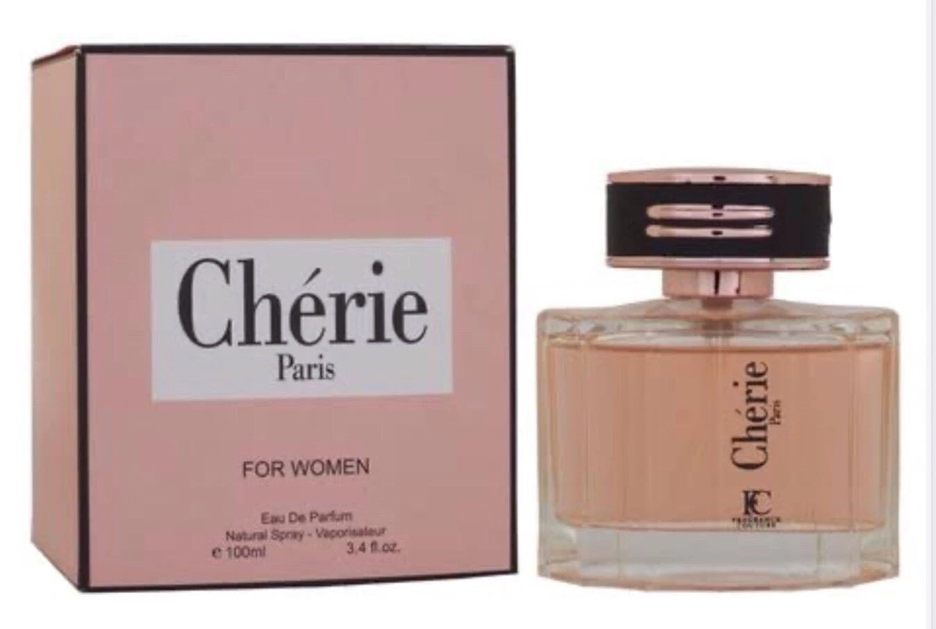 Cherie Paris by Fragrance Couture 3.4 oz Eau De Parfum Spray for Women