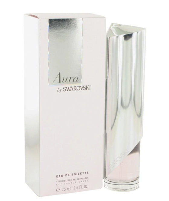 Swarovski Aura by Awarovski 2.6 Oz Eau De Toilette Spray Refillable for Women