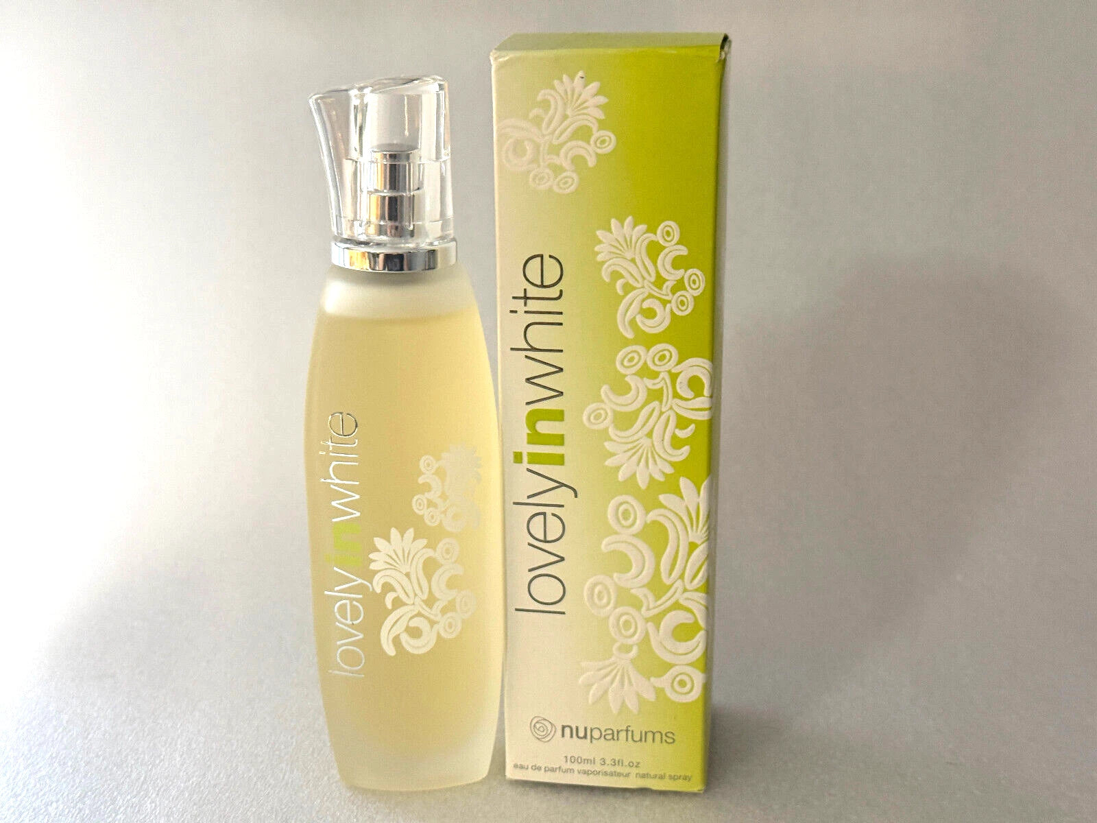 Lovely In White by Nuparfums 3.3 Oz Eau De Parfum Spray for Women