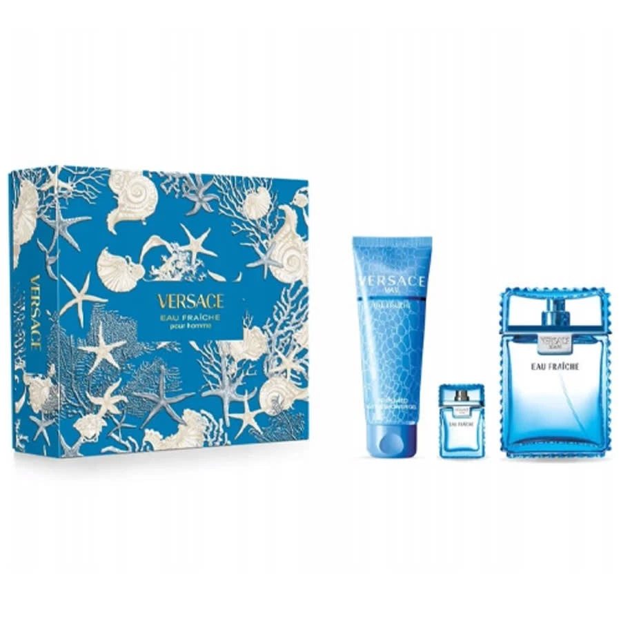 Versace Eau Fraiche by Versace Gift Set 3 Pcs for Men