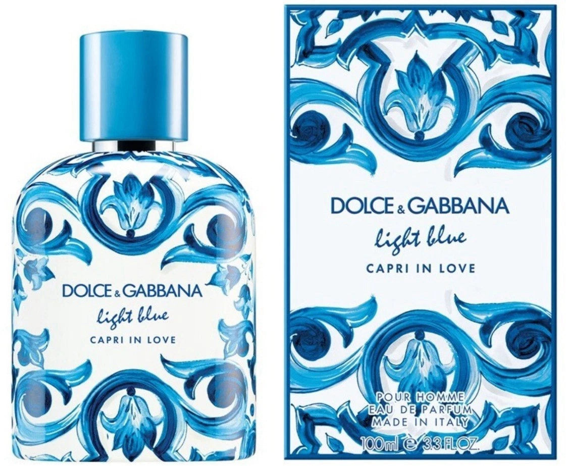 Light Blue Capri In Love by Dolce & Gabbana 3.3 Oz Eau De Parfum Spray for Women