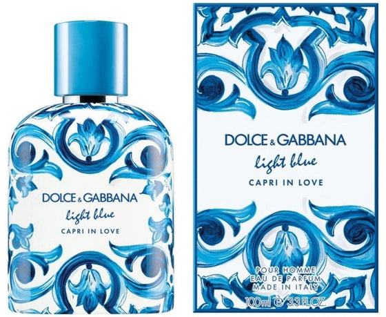 Light Blue Capri In Love by Dolce & Gabbana 3.3 Oz Eau De Parfum Spray for Women