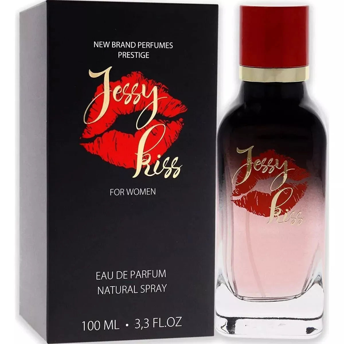 Jessy Kiss By New Brand 3.4 oz Eau De Parfum Spray for Women