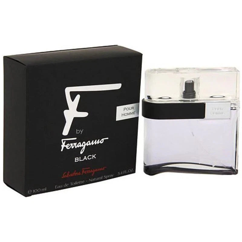 F Black by Salvatore Ferragamo 3.4 oz Eau De Toilette Spray for Men