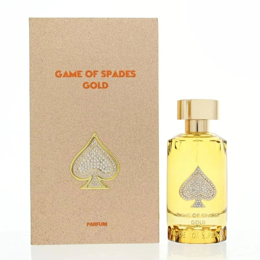 Game Of Spades Gold by Jo Milano 3 Oz Parfum Spray for Men