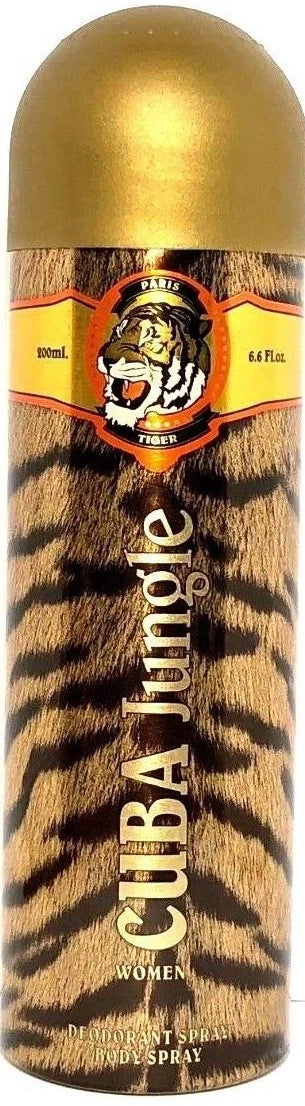 Perfume Cuba Jungle Tiger 6.8 Oz Body EDT Spray for Women