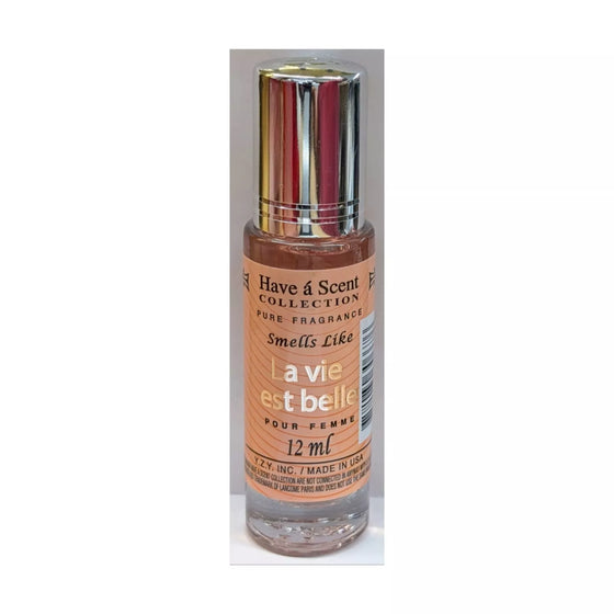 Heaven Scent Collection Oil La Vie Est Belle 12Ml Rollon Eau De Cologne By Heaven Scent For Women