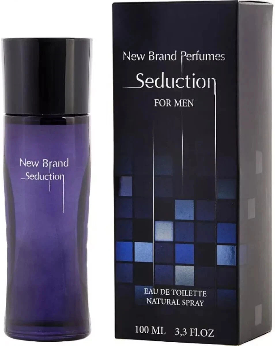 Seduction By New Brand 3.4 oz Eau De Toilette Spray for Men