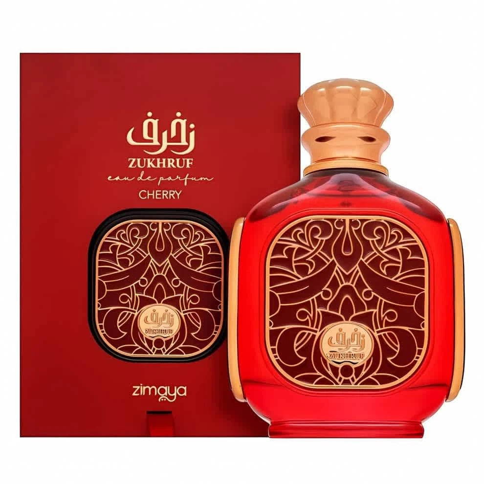 Zimaya Zukhruf Cherry by Afnan 3.4 Oz Eau De Parfum Spray for Women
