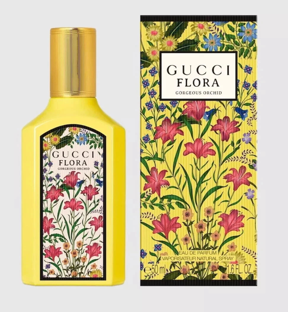 Gucci Flora Gorgeous Orchid by Gucci 1.6 oz Eau De Parfum Spray for Women