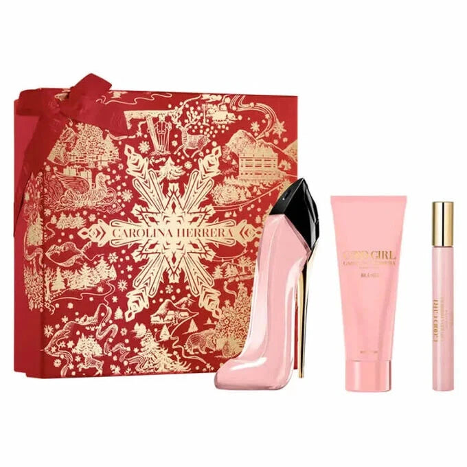 Good Girl Blush by Carolina Herrera 3 Pcs Gift Set for Women