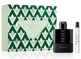 Prada Luna Rossa Black by Prada Gift Set 2 Pcs Hard Box for Men
