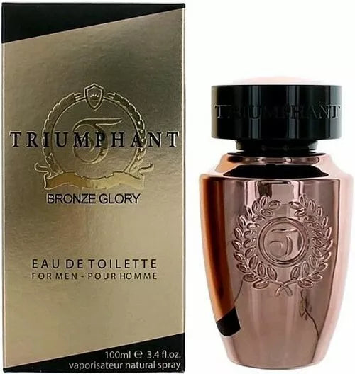 Triumphant Bronze Glory by Triumphant 3.4 oz Eau De Toilette Spray for Men
