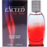 Exceed Ny New Brand by New Brand 3.4 Oz Eau De Toilette Spray for Men