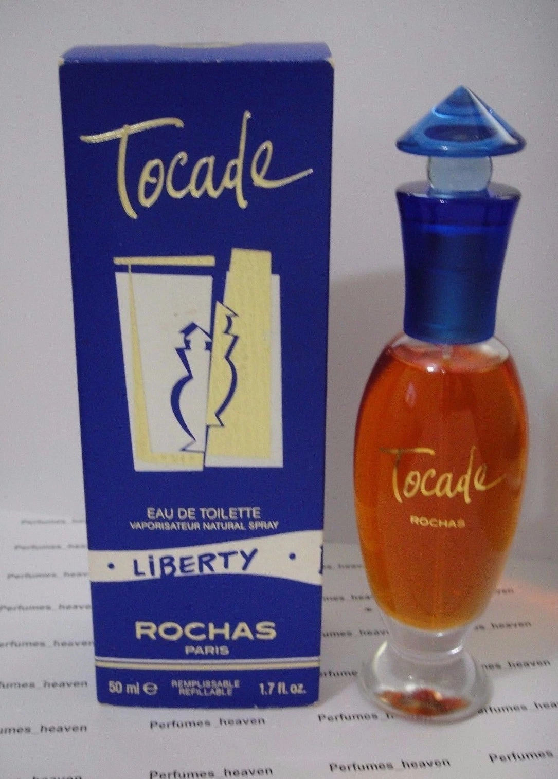 Tocade Blue by Rochas 1.7 Oz Eau De Toilette Spray for Women