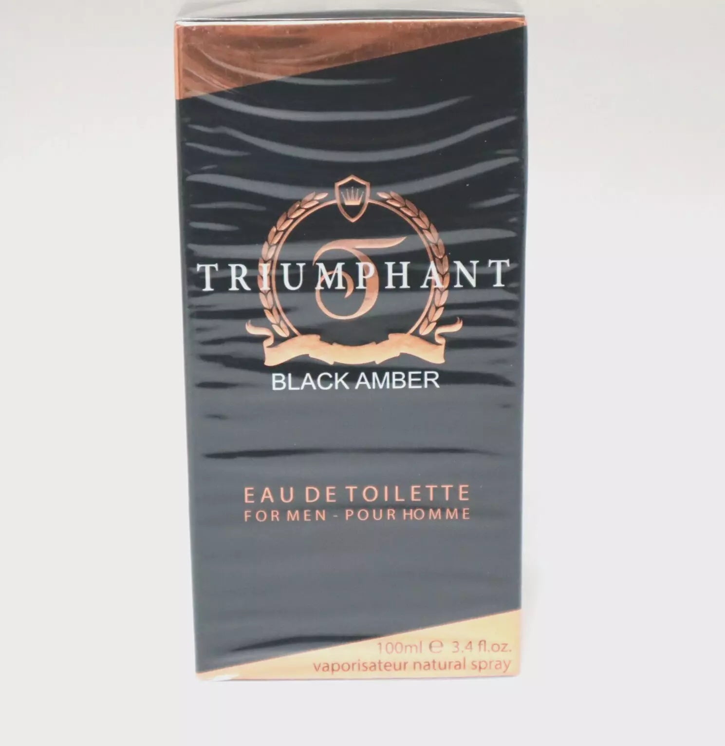 Trimphant Black Amber By Triumphant 3.4 oz Eau De Toilette Spray for Men